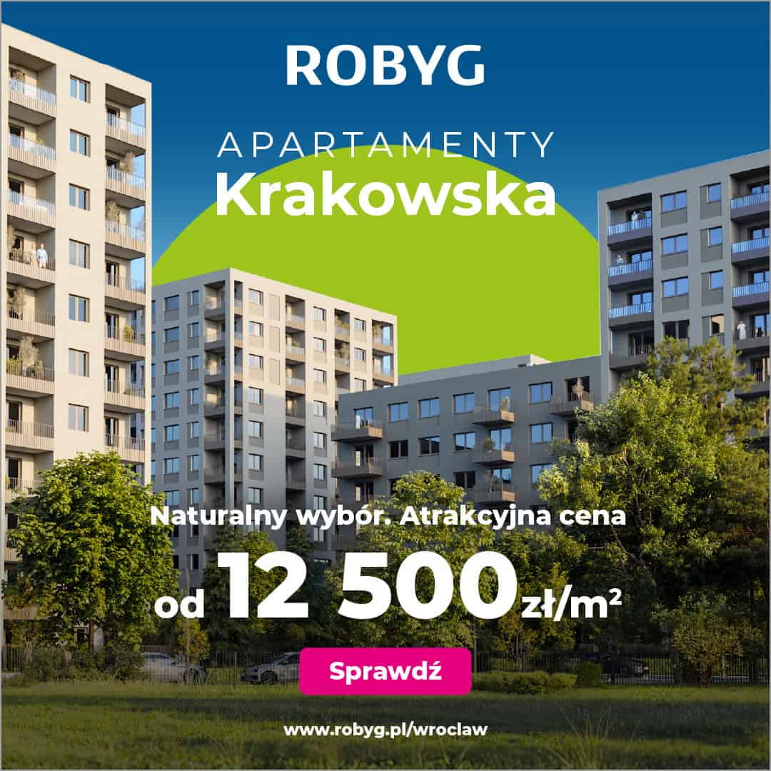 Promocja na mieszkania na sprzedaż we Wrocławiu – Apartamenty Krakowska