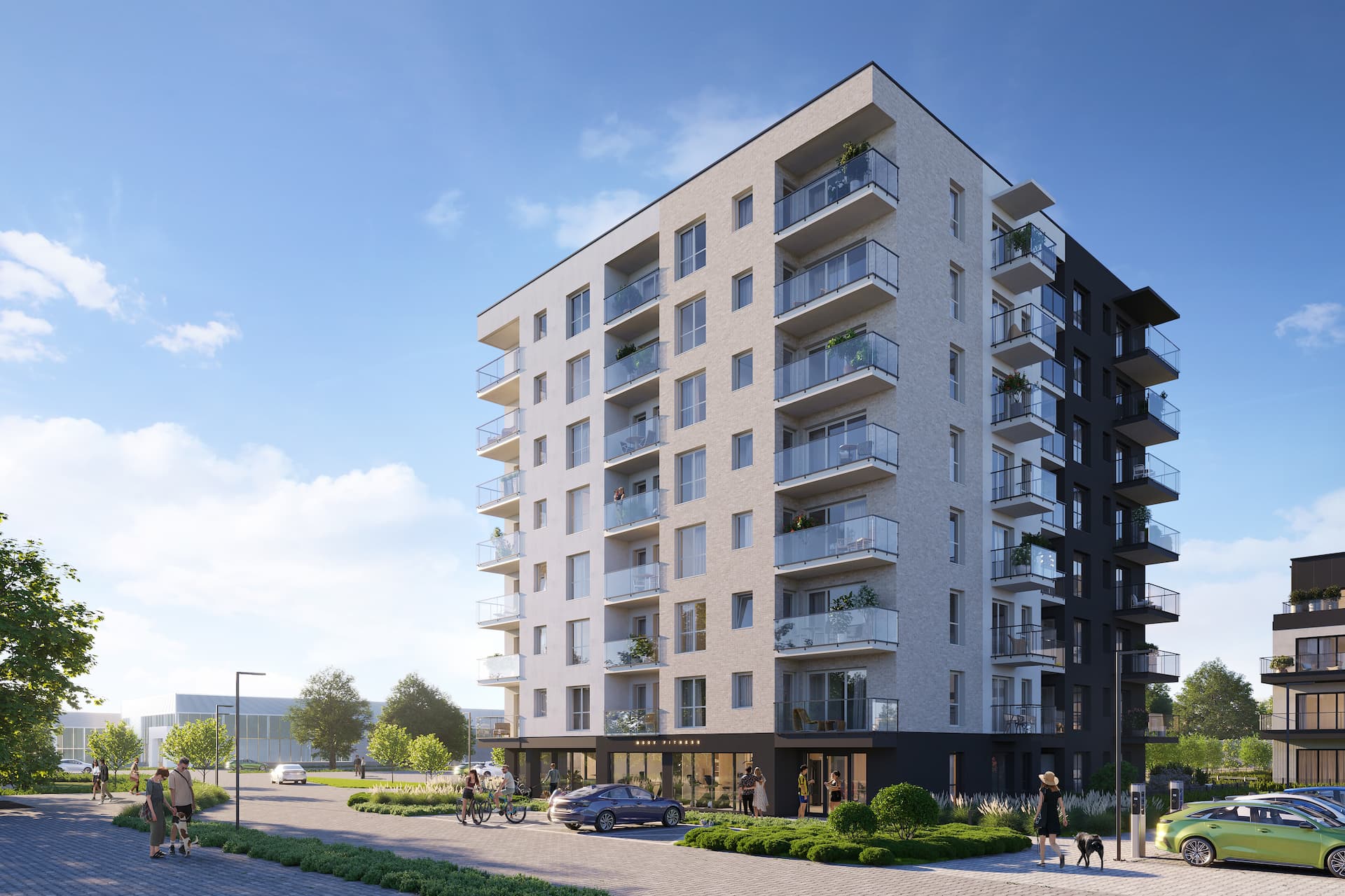 Wizualizacja Początek Piatkowo: Nowe Mieszkania Piątkowo, Poznań