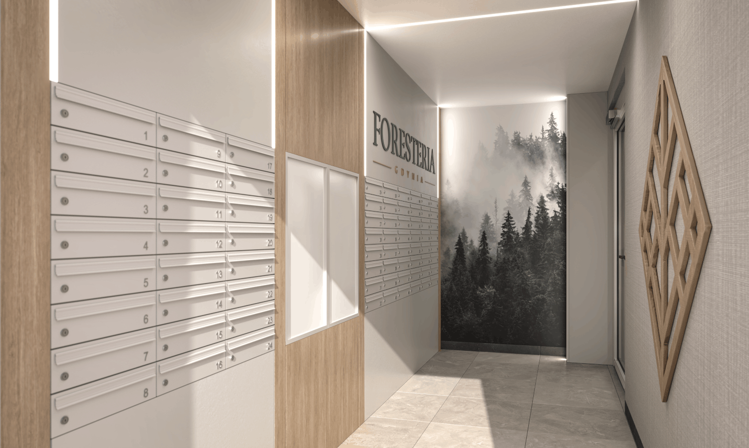 Foresteria części wspólne