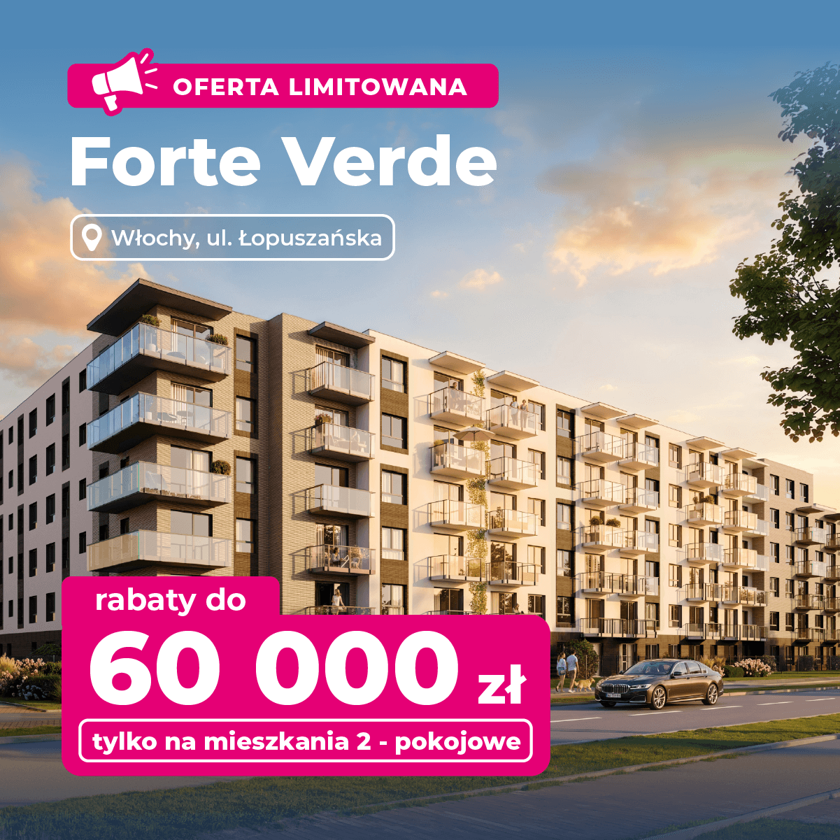 Forte Verde - Baner promocyjny na pierwszy etap