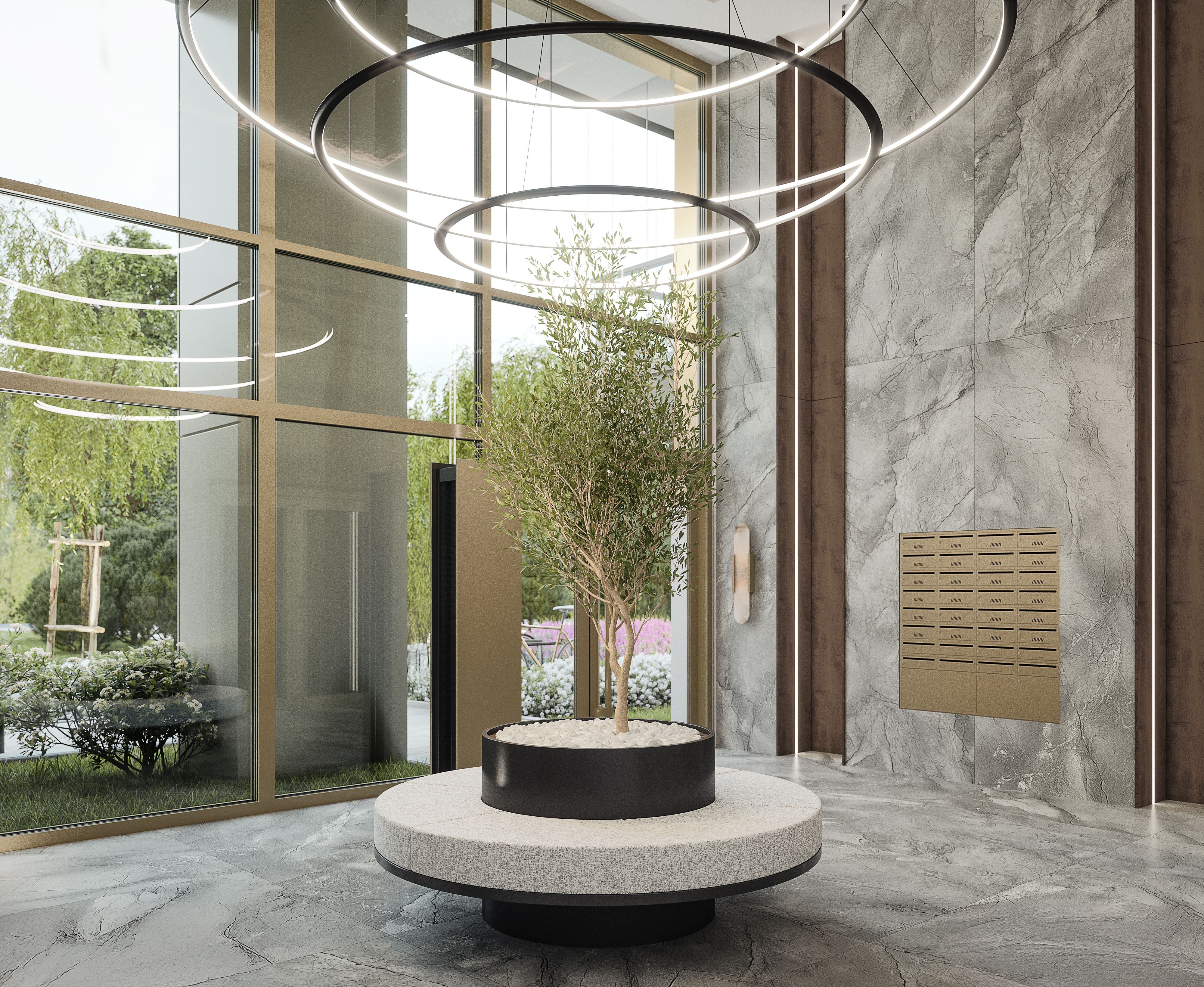 Leszczyńskich 2 lobby