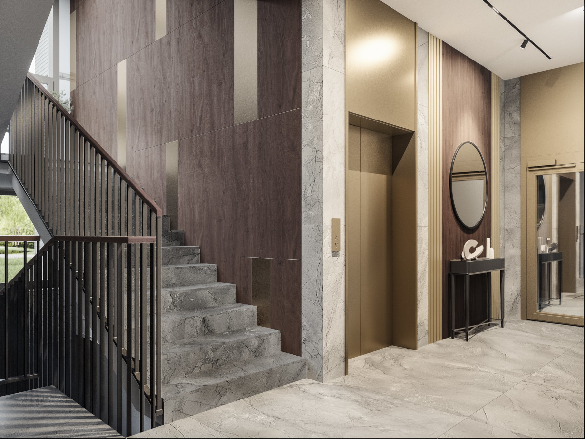 Leszczyńskich osiedle korytarz