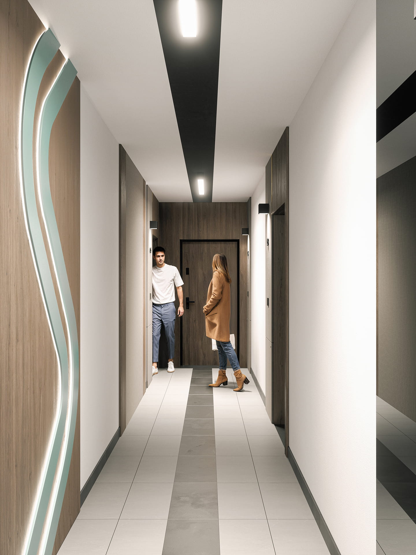 Luksusowe wykończenie wnętrz – Nowe mieszkania na sprzedaż we Wrocławiu w nieruchomości Apartamenty Krakowska Wrocław