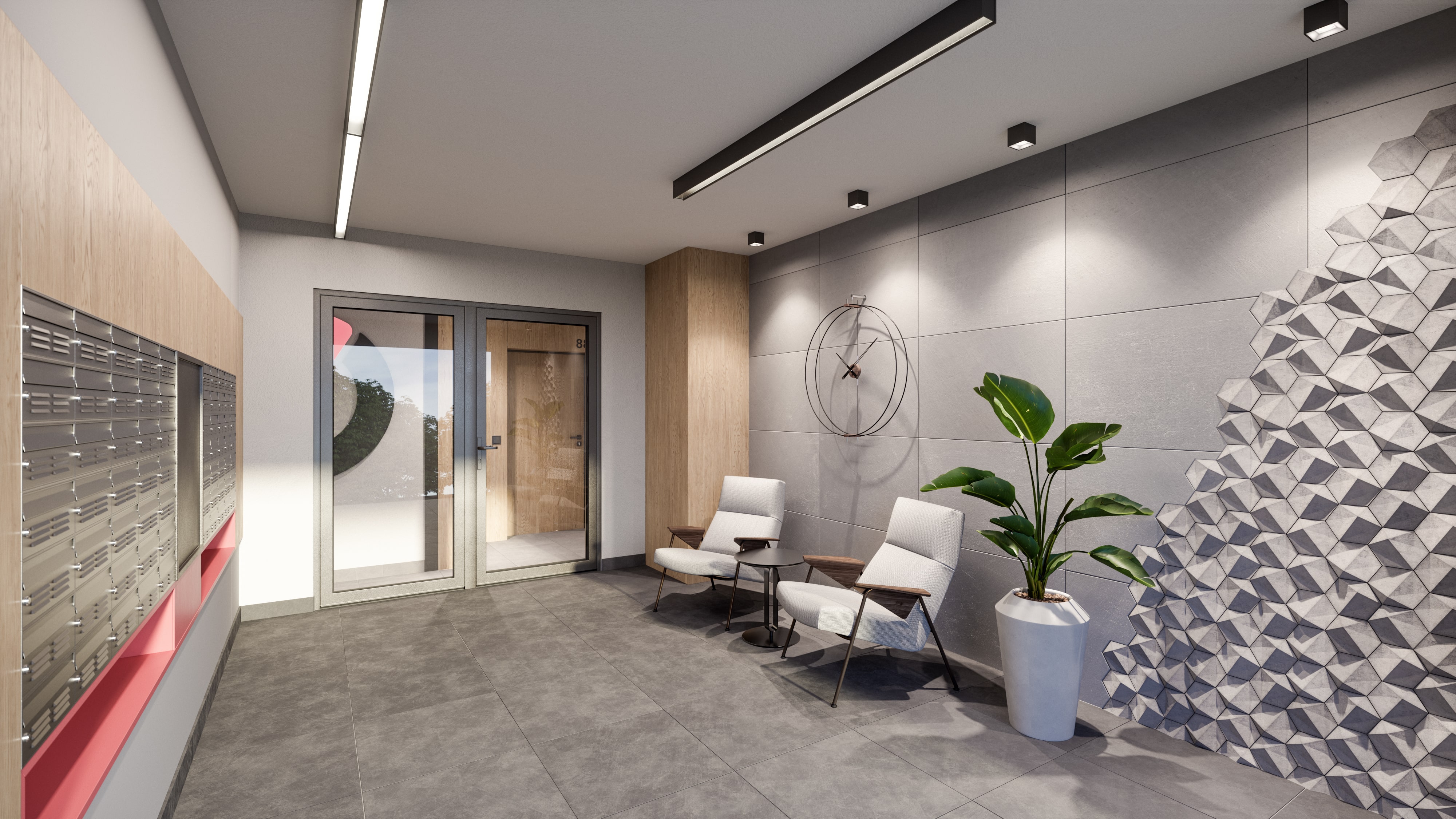 Moment wnętrza wizualizacja