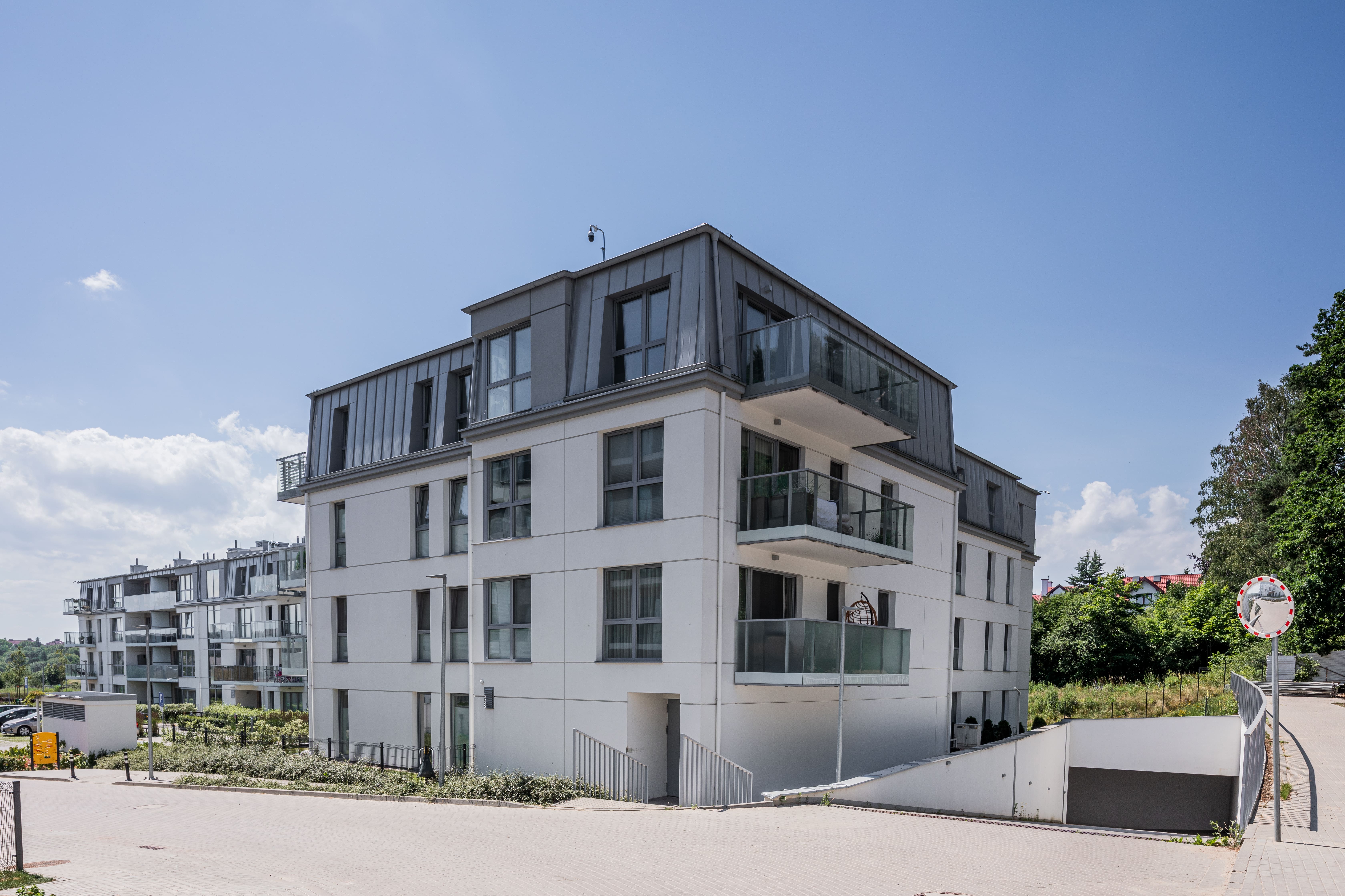 Moment wjazd do hali