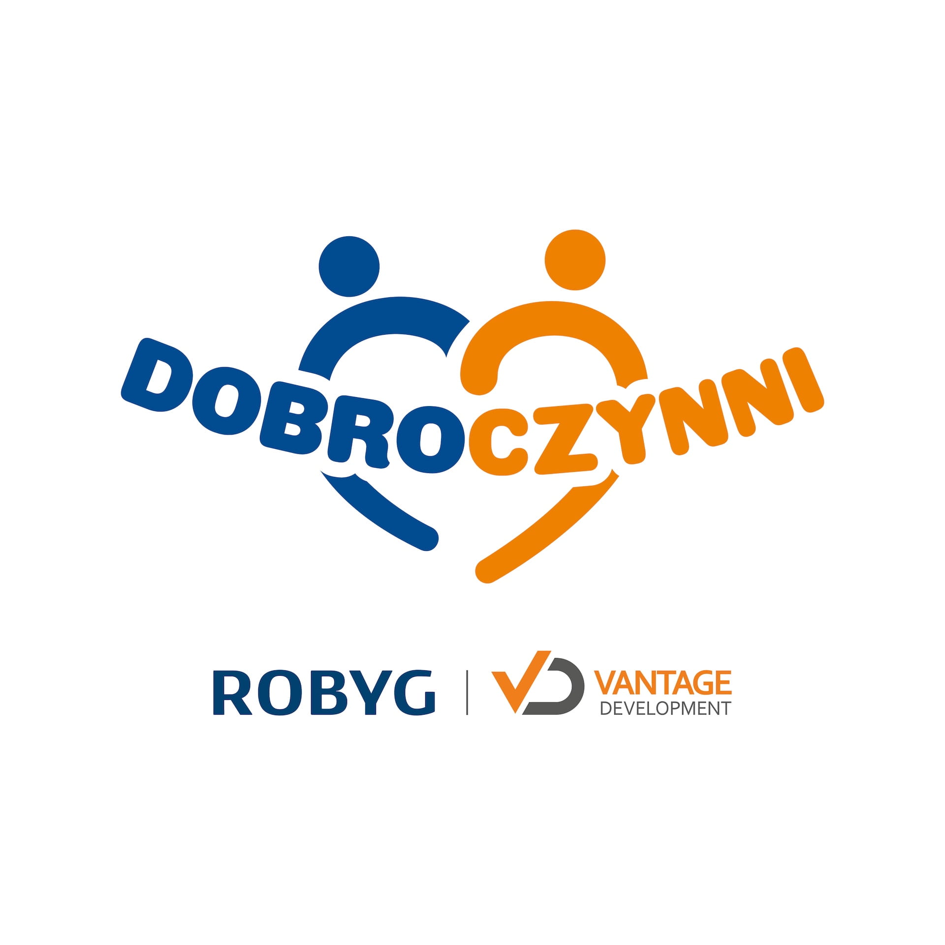 Logo Dobroczynni - ROBYG & Vantage Development