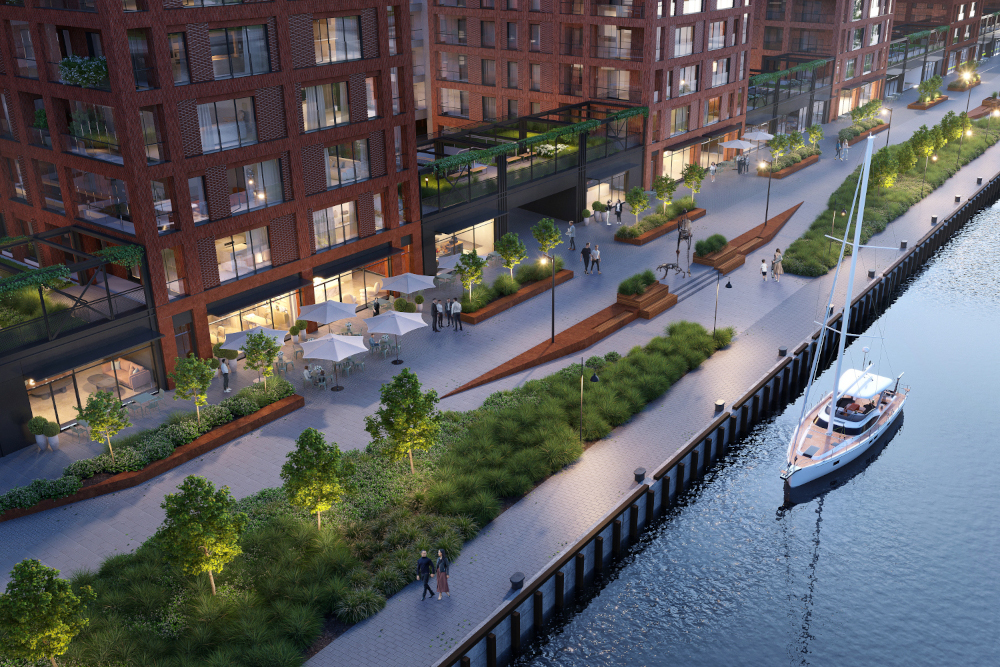 Nowa Wałowa bulwary