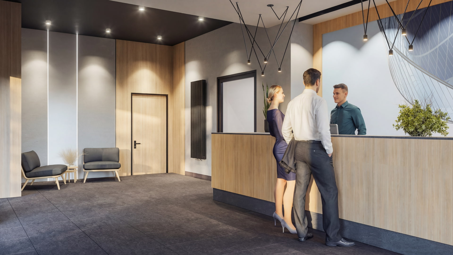 Osiedle Kameralne - Reprezentacyjne Lobby