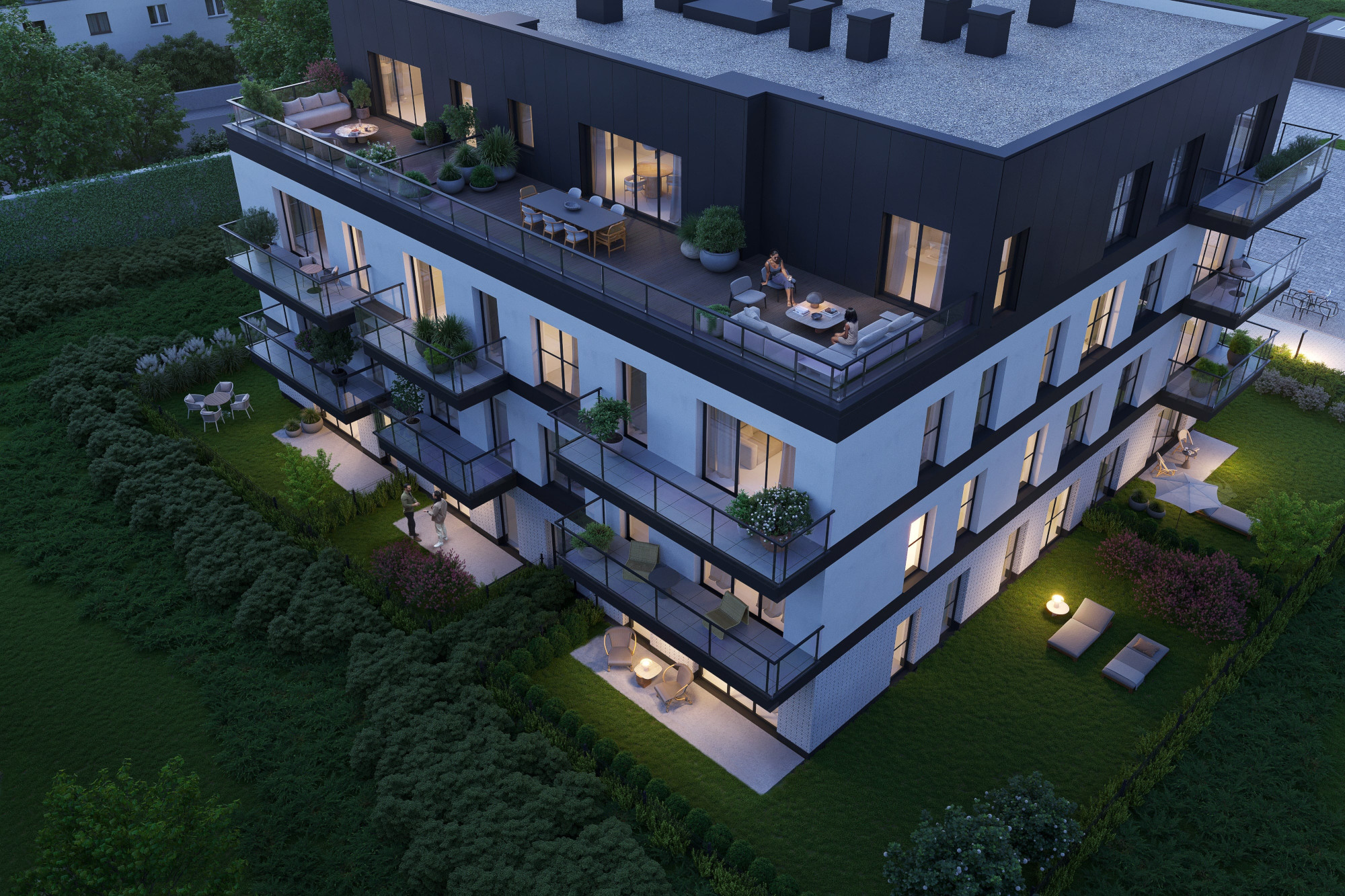 Piątkowo Residence tarasy