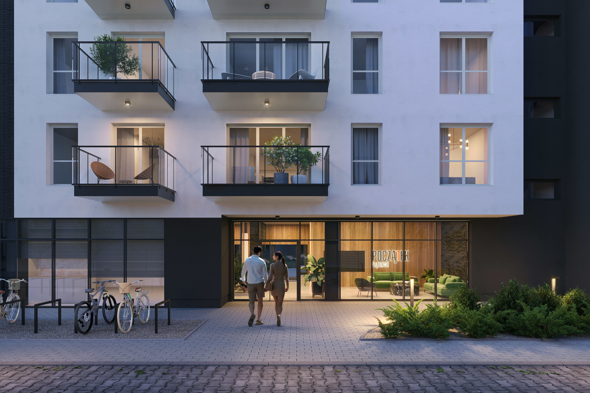 Początek Piątkowo balkon