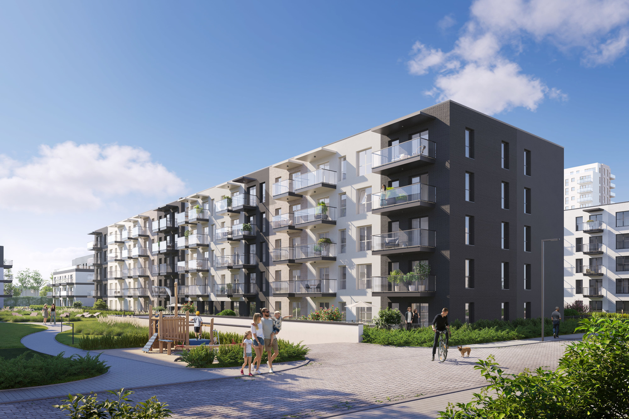 Początek Piątkowo budynek EF