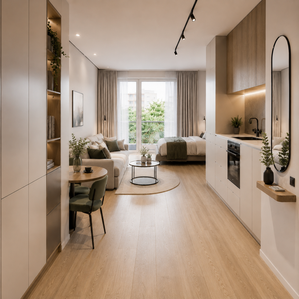 Jak urządzić kawalerkę 25–30 m², aby była naprawdę funkcjonalna?