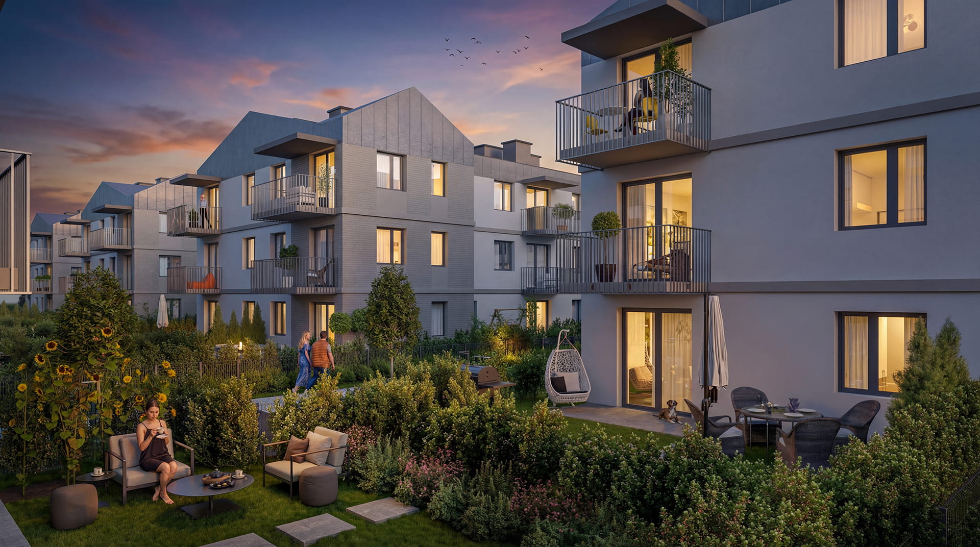 Wizualizacja Villa Viva - Jagodno - Wrocław