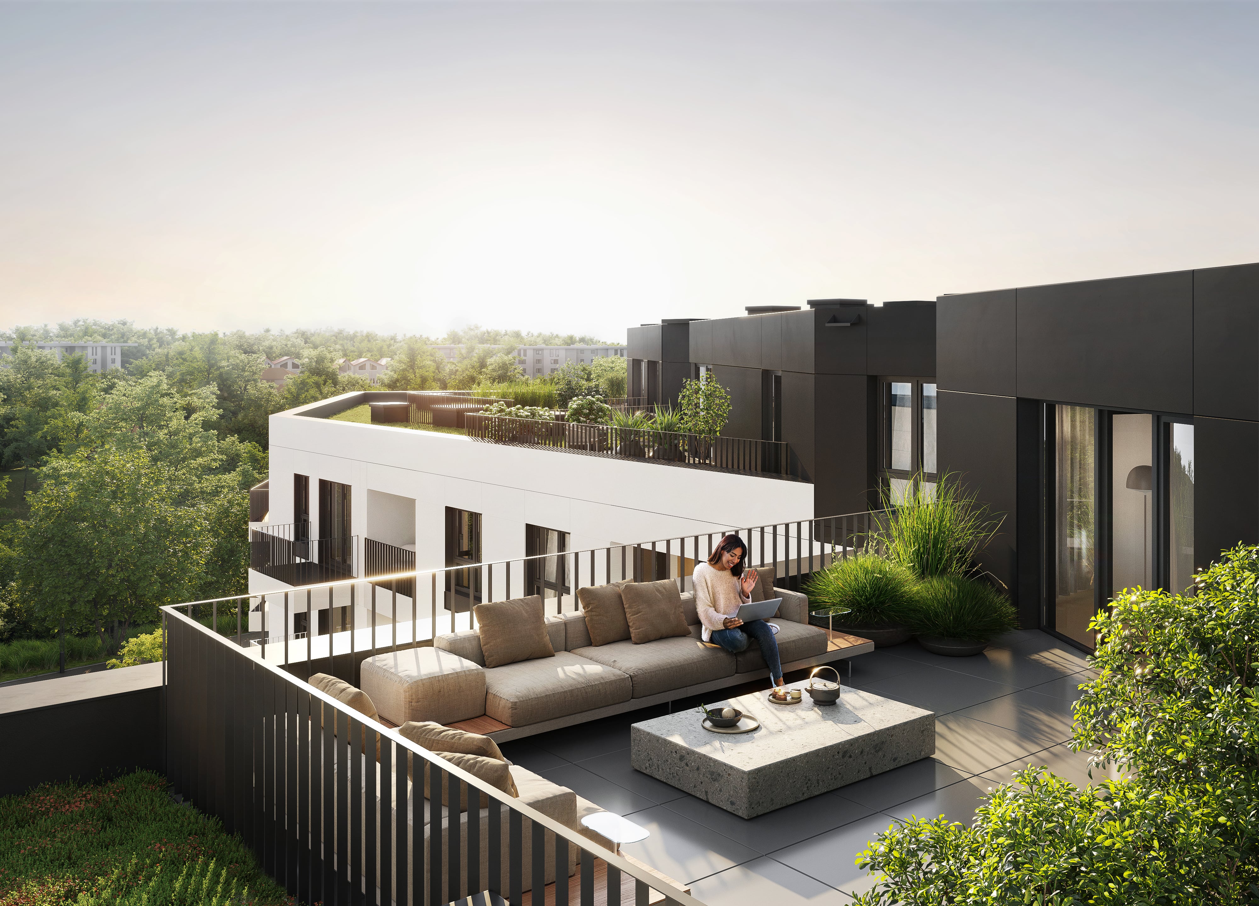 VISTA wizualizacja taras