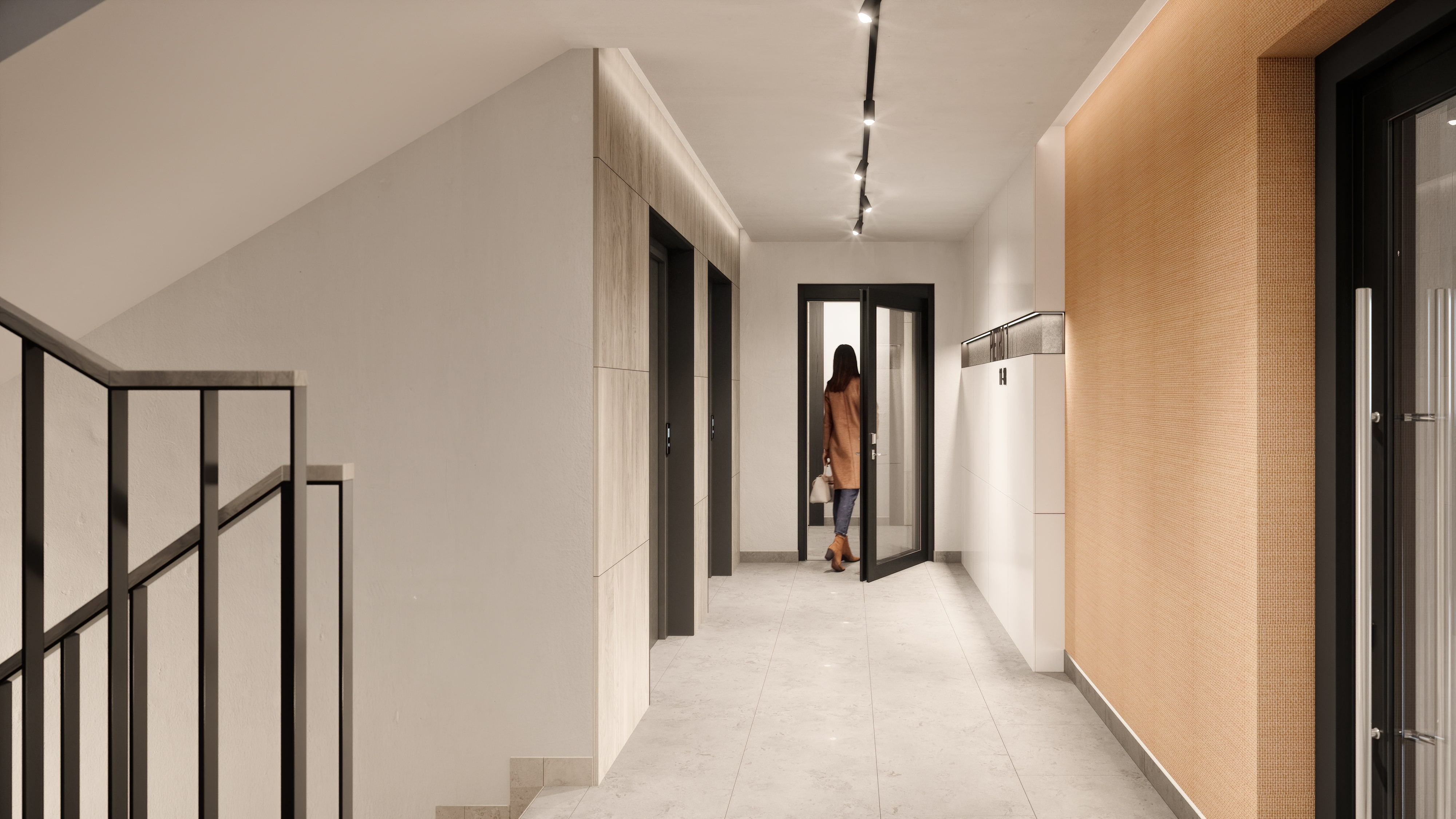 VISTA wizualizacja korytarz