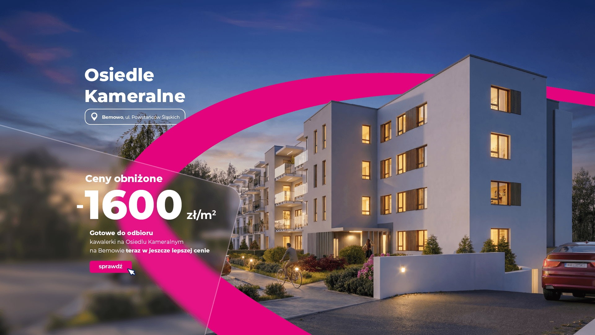 Osiedle Kameralne - Nowa oferta cenowa - Gotowe Kawalerki od 485 tys. zł