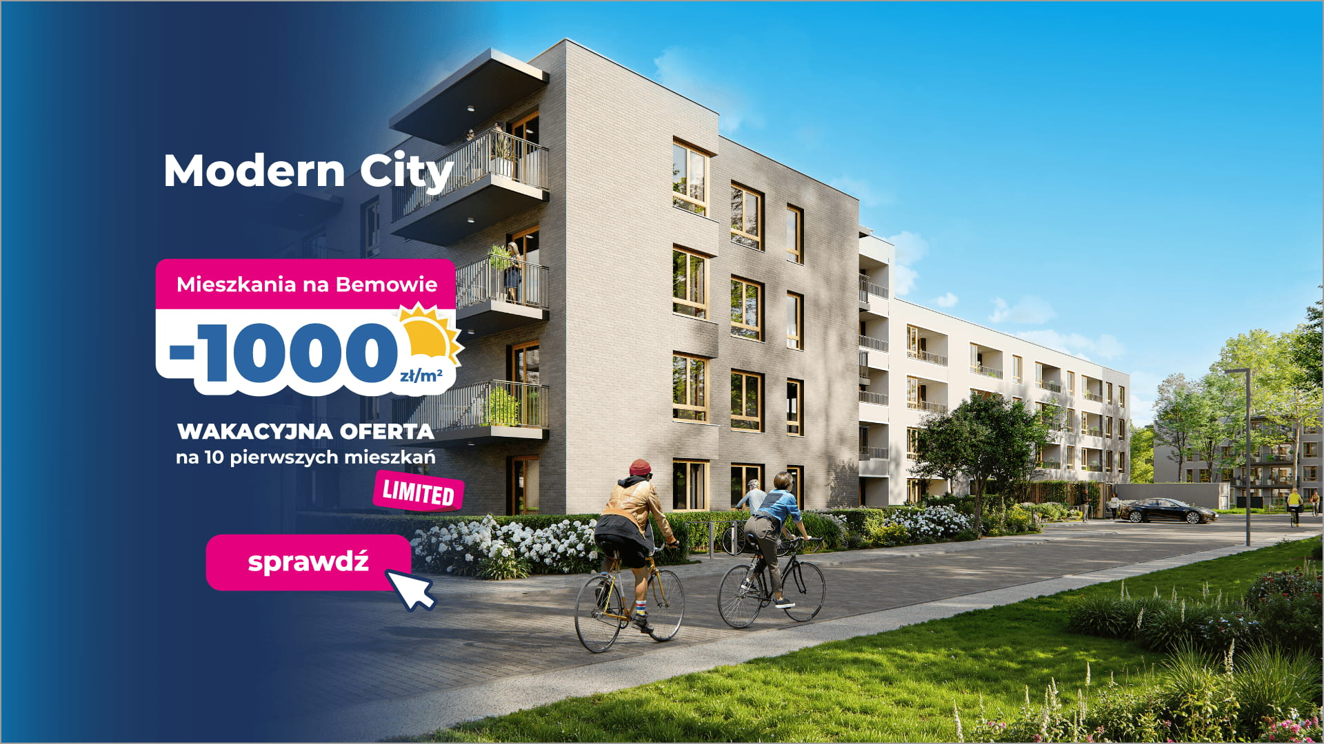 Modern City - Rabat 1000 zł/m2